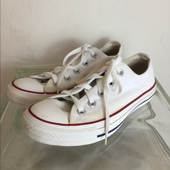 cheap white converse size 5